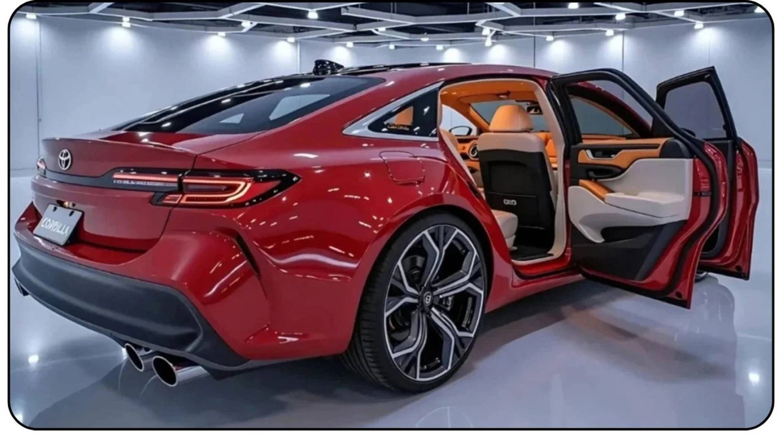 Toyota Corolla 2025 Launch – Premium Sedan with 25 KMPL Mileage, Luxury Features & Unmatched Style